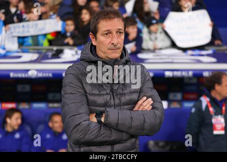 Barcelona, Spain. 05th Dec, 2023. Luis Miguel Ramis of RCD Espanyol during the Spanish Copa del Rey match between RCD Espanyol and Real Valladolid at Stage Front Stadium in Barcelona on December 05, 2023. Credit: DAX Images/Alamy Live News Stock Photo