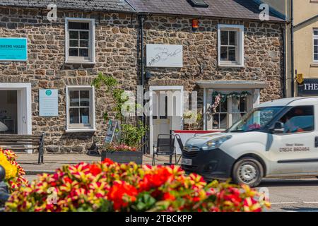 Sights around Narberth town centre, the gorgeous little market town in Carmarthenshire, West Wales, UK: Phillip Roberts Stock Photo