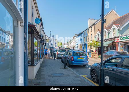 Sights around Narberth town centre, the gorgeous little market town in Carmarthenshire, West Wales, UK: Phillip Roberts Stock Photo