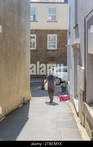 Sights around Narberth town centre, the gorgeous little market town in Carmarthenshire, West Wales, UK: Phillip Roberts Stock Photo