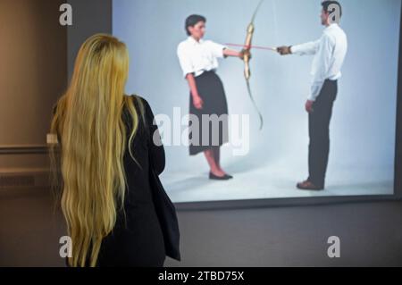 The Marina Abramovic show at the Royal Academy, London, 2023 Stock Photo