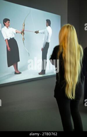 The Marina Abramovic show at the Royal Academy, London, 2023 Stock Photo