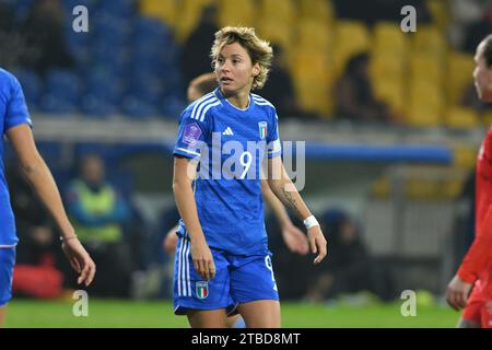 Parma, Italy. 05th Dec, 2023. valentina giacinti (italy) during Women - Italy vs Switzerland, Football UEFA Nations Leage match in Parma, Italy, December 05 2023 Credit: Independent Photo Agency/Alamy Live News Stock Photo