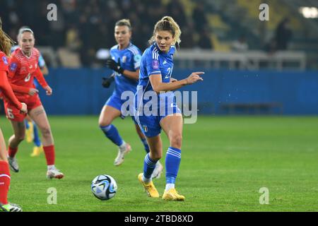 Parma, Italy. 05th Dec, 2023. michela cambiaghi (italy) during Women - Italy vs Switzerland, Football UEFA Nations Leage match in Parma, Italy, December 05 2023 Credit: Independent Photo Agency/Alamy Live News Stock Photo