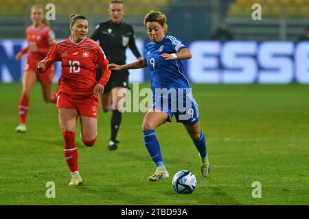 Parma, Italy. 05th Dec, 2023. valentina giacinti (italy) during Women - Italy vs Switzerland, Football UEFA Nations Leage match in Parma, Italy, December 05 2023 Credit: Independent Photo Agency/Alamy Live News Stock Photo