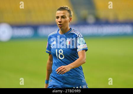 Parma, Italy. 05th Dec, 2023. arianna caruso (italy) during Women - Italy vs Switzerland, Football UEFA Nations Leage match in Parma, Italy, December 05 2023 Credit: Independent Photo Agency/Alamy Live News Stock Photo