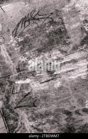 dark distressed slate background Stock Photo