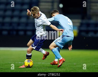 Coventry City’s Rylie Siddall during the FA Youth Cup third round match ...