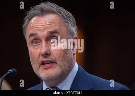 Robin Vince, CEO, BNY Mellon, Speaks During A Senate Banking, Housing ...