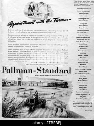 1947 Pullman-Standard ad Stock Photo