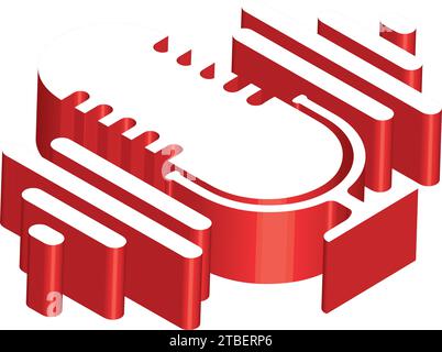 Isolated digital microphone streaming service icon Vector Stock Vector