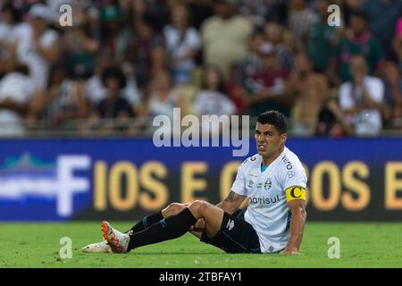 Rio de Janeiro, Brazil, Brazil. 6th Dec, 2023. LUIS SUAREZ of Gremio during the match between Fluminense and Gremio as part of Brasileirao Serie A 2023 at Nilton Santos Stadium on December 06, 2023 in Rio de Janeiro, Brazil. (Credit Image: © Ruano Carneiro/ZUMA Press Wire) EDITORIAL USAGE ONLY! Not for Commercial USAGE! Credit: ZUMA Press, Inc./Alamy Live News Stock Photo