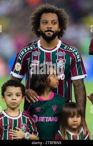 MARCELO of Fluminense during the match between Fluminense and Gremio as part of Brasileirao Serie A 2023 at Nilton Santos Stadium on December 06, 2023 in Rio de Janeiro, Brazil. Stock Photo