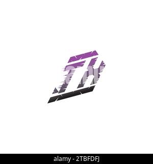 TX initial esport logo inspiration ideas for gaming team, youtube, twitch Stock Vector