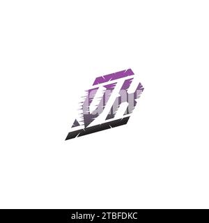 VX initial esport logo inspiration ideas for gaming team, youtube, twitch Stock Vector