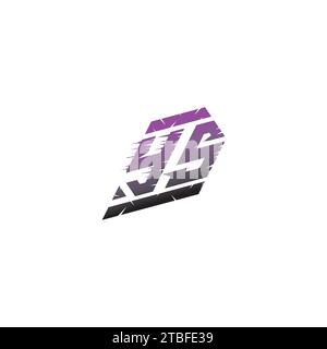 YS initial esport logo inspiration ideas for gaming team, youtube, twitch Stock Vector