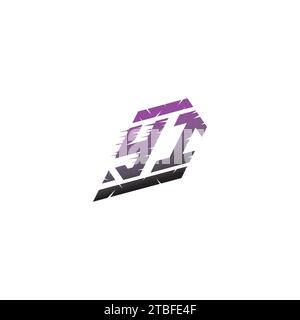 YI initial esport logo inspiration ideas for gaming team, youtube, twitch Stock Vector