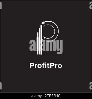 Recycling Company Logo Design with the Best Technology for Waste Management Stock Vector