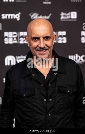 Jeddah, Saudi Arabia. 05th Dec, 2023. French film director Gaspar Noe walks the red carpet as he arrives for a screening in Jeddah, Saudi Arabia, on December 5th, 2023, as part of the 3rd edition of Red Sea Film Festival. Photo by Balkis Press/ABACAPRESS.COM Credit: Abaca Press/Alamy Live News Stock Photo