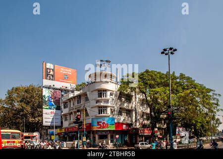 01 16 2007 Vintage Old Art Deco Hotel Building in Pune Maharashtra India Asia. Stock Photo