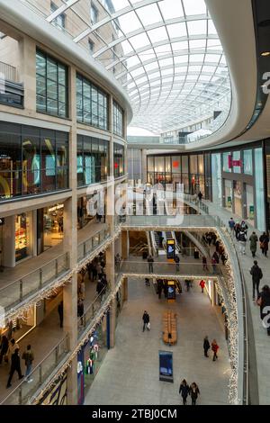 Inside the St James Quarter in the centre of Edinburgh Stock Photo