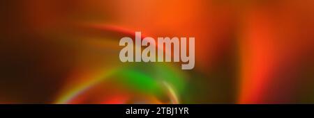 Colorful blurred gradient vortex background banner. Mixed multicolor texture panoramic web header. Wide screen wallpaper Stock Photo