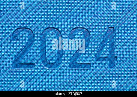 blue textured ribbed background for design purpose Stock Photo