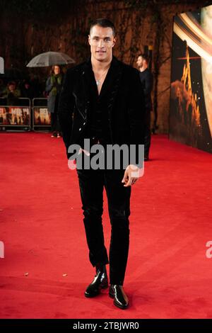 Staz Nair arrives at the London premiere of Rebel Moon - Part One: A
