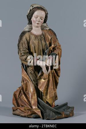 Kneeling Mary, c1485/1490. Stock Photo