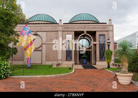 Washington D.C. USA - Sept. 7, 2022: The Smithsonian Institution National Museum of African Art. Stock Photo