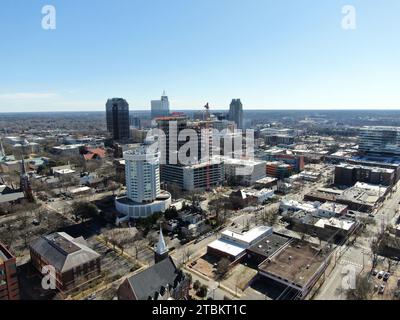 Drone photos of Raleigh North Carolina Stock Photo - Alamy