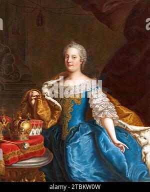 Maria Theresia, Roman-German Empress Draftsman: Tyroff, Martinstecher ...