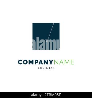 Initial Letter V Icon Logo Design Template Stock Vector