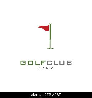 Golf Club Icon Logo Design Template Stock Vector