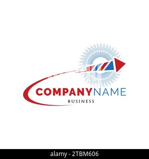 Fireworks Rocket Icon Logo Design Template Stock Vector