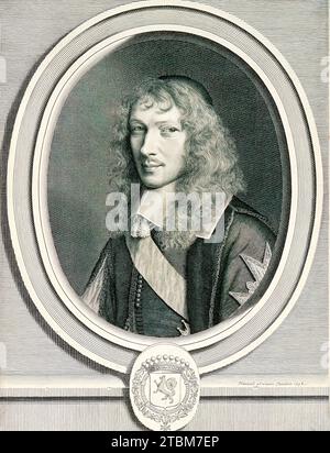 Basile Fouquet, 1658. Stock Photo