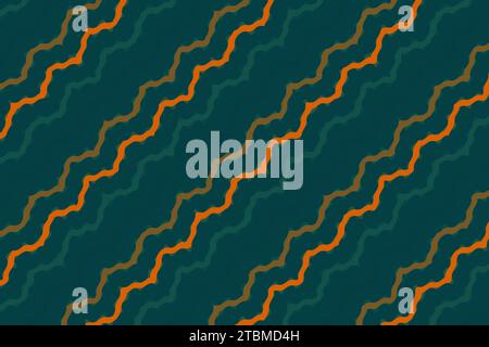 Zig zag lines banner templates set, gradient stripes texture backgrounds for cover layouts Stock Photo