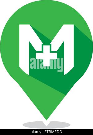 is a symbol related to health, care, illness, treatment and hospital Stock Vector
