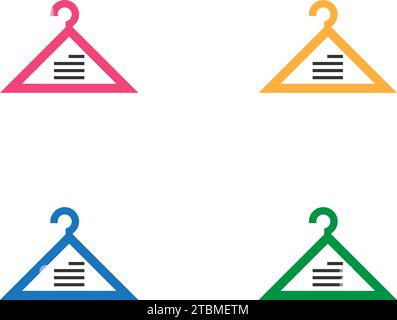 is a symbol that symbolizes fashion, clothes or laundry Stock Vector
