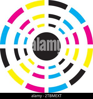 is a symbol related to business and technology especially in printing field Stock Vector
