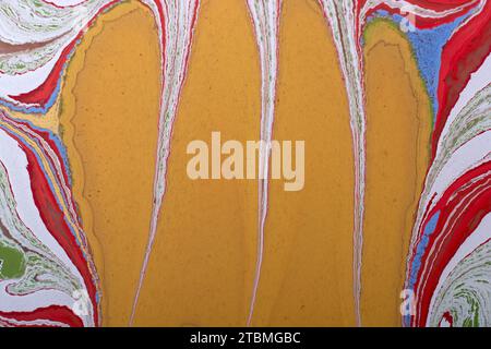 Abstract marbling pattern for fabric, design. Creative marbling background texture Stock Photo