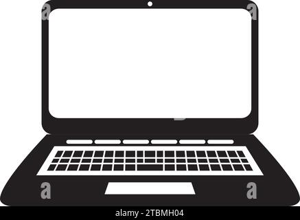 s an object in the form of a laptop Stock Vector