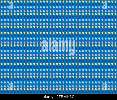 is the art of combining objects so that it becomes a form of pattern background Stock Vector