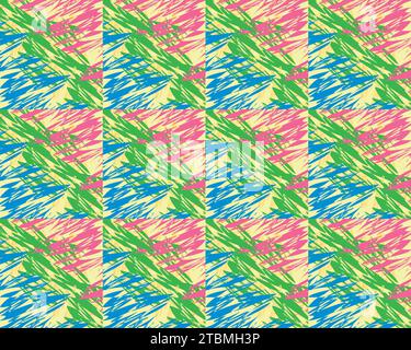 is the art of combining objects so that it becomes a form of pattern background Stock Vector