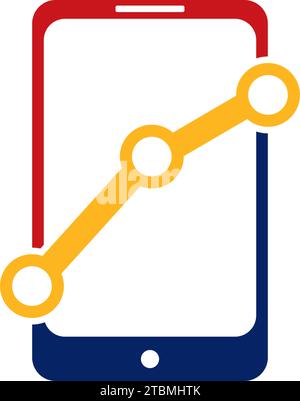 is a symbol related to business and technology Stock Vector