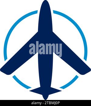 is a symbol related to aircraft, transportation or travel Stock Vector