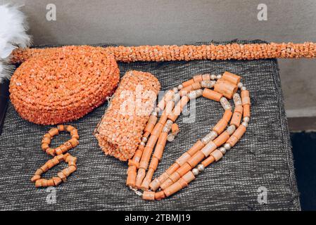 Nigerian Weddings and decoration Stock Photo