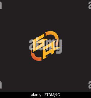 AG combination letter unique initials logo esport for gaming team, youtube, twitch Stock Vector