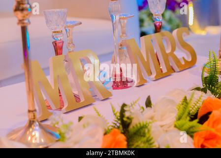 Nigerian Weddings and decoration Stock Photo
