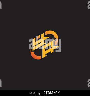 AY combination letter unique initials logo esport for gaming team, youtube, twitch Stock Vector